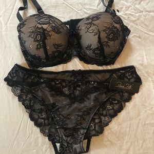 Rene Rofe 36d bra & panty set (L)
